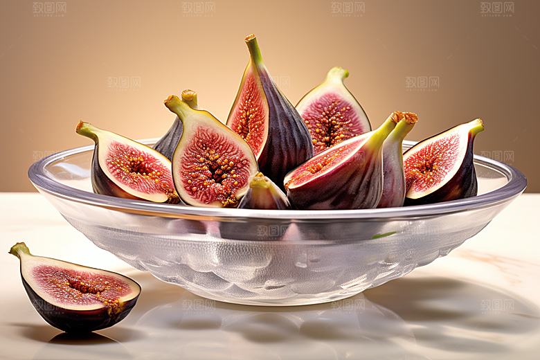 无花果自然清甜摄影图