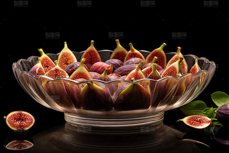 无花果美食果实摄影图