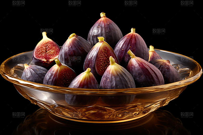 无花果高清美食摄影图