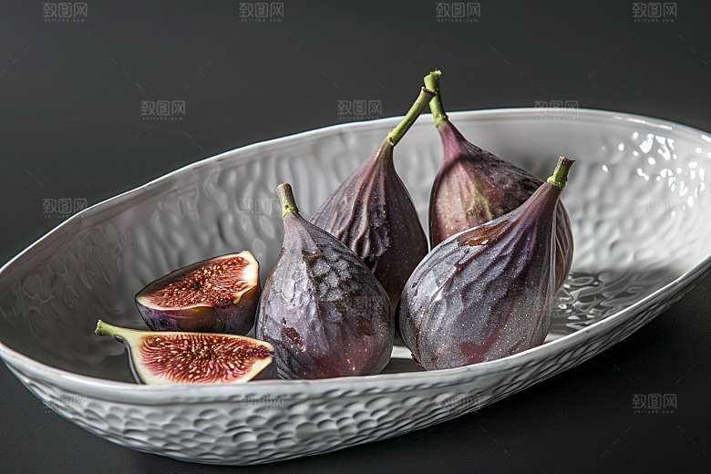 无花果果实高清摄影图