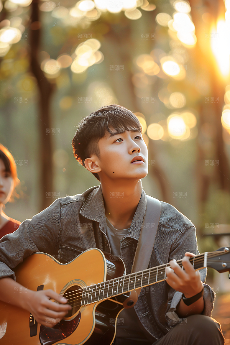 年轻人少年高清摄影图