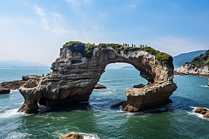 厦门风光海边城市唯美摄影图