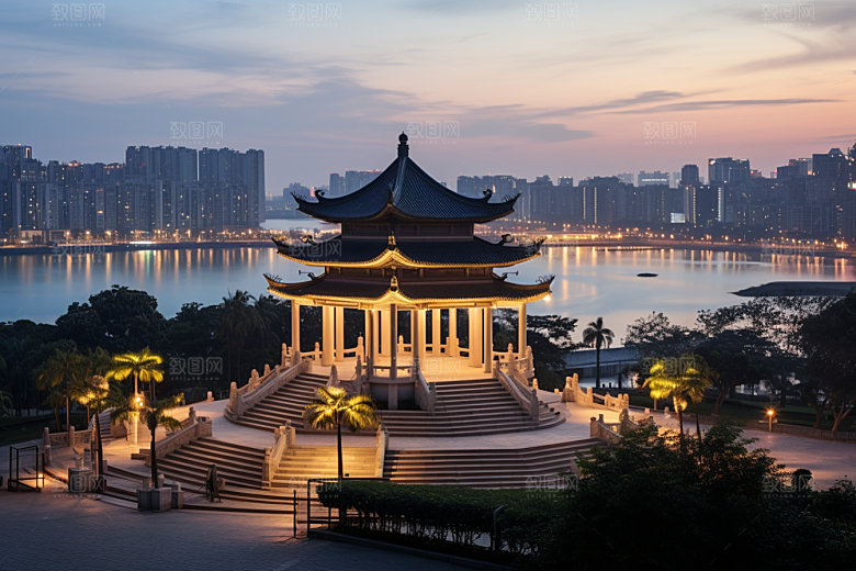 厦门旅游小长假旅行摄影图