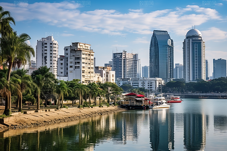 厦门旅游地标风光摄影图