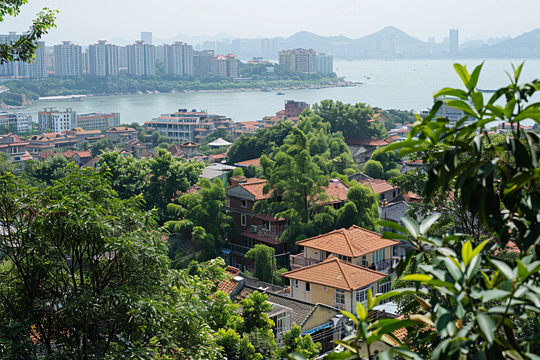 厦门旅游目的地小长假摄影图
