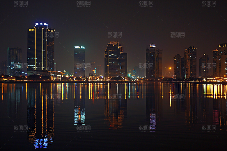 厦门旅游风光海边城市摄影图