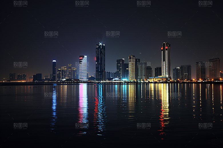 厦门旅游目的地都市漫步摄影图
