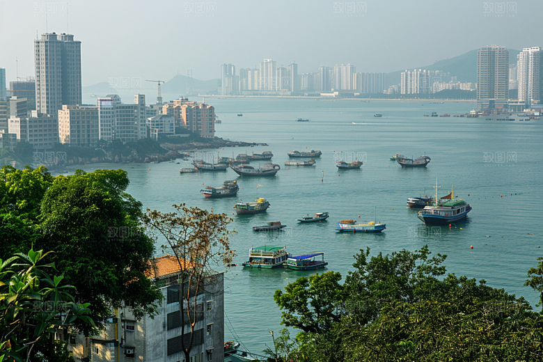 厦门旅游自由行城市摄影图