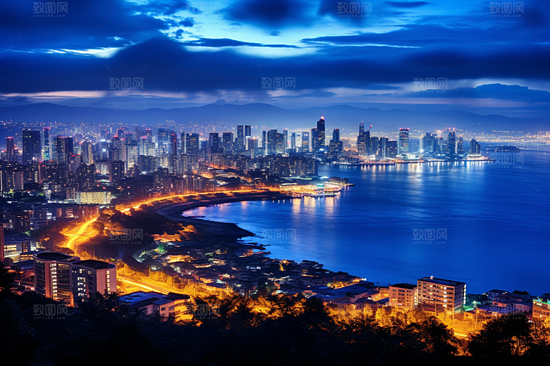 厦门旅游城市目的地摄影图