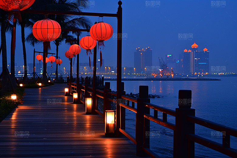 厦门旅游旅行都市漫步摄影图