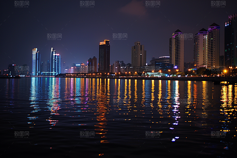 厦门旅游都市漫步自由行摄影图