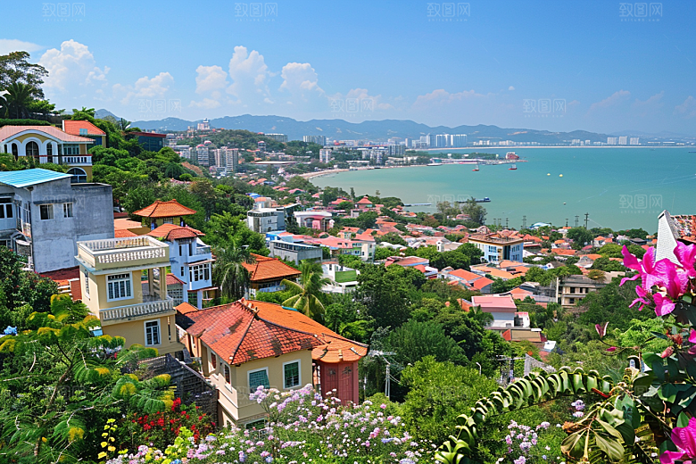 厦门旅游旅行都市漫步摄影图