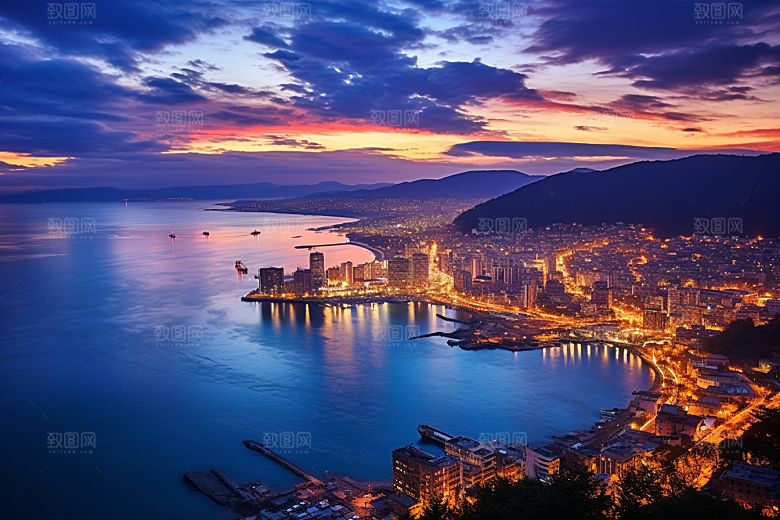 厦门旅游城市风光摄影图