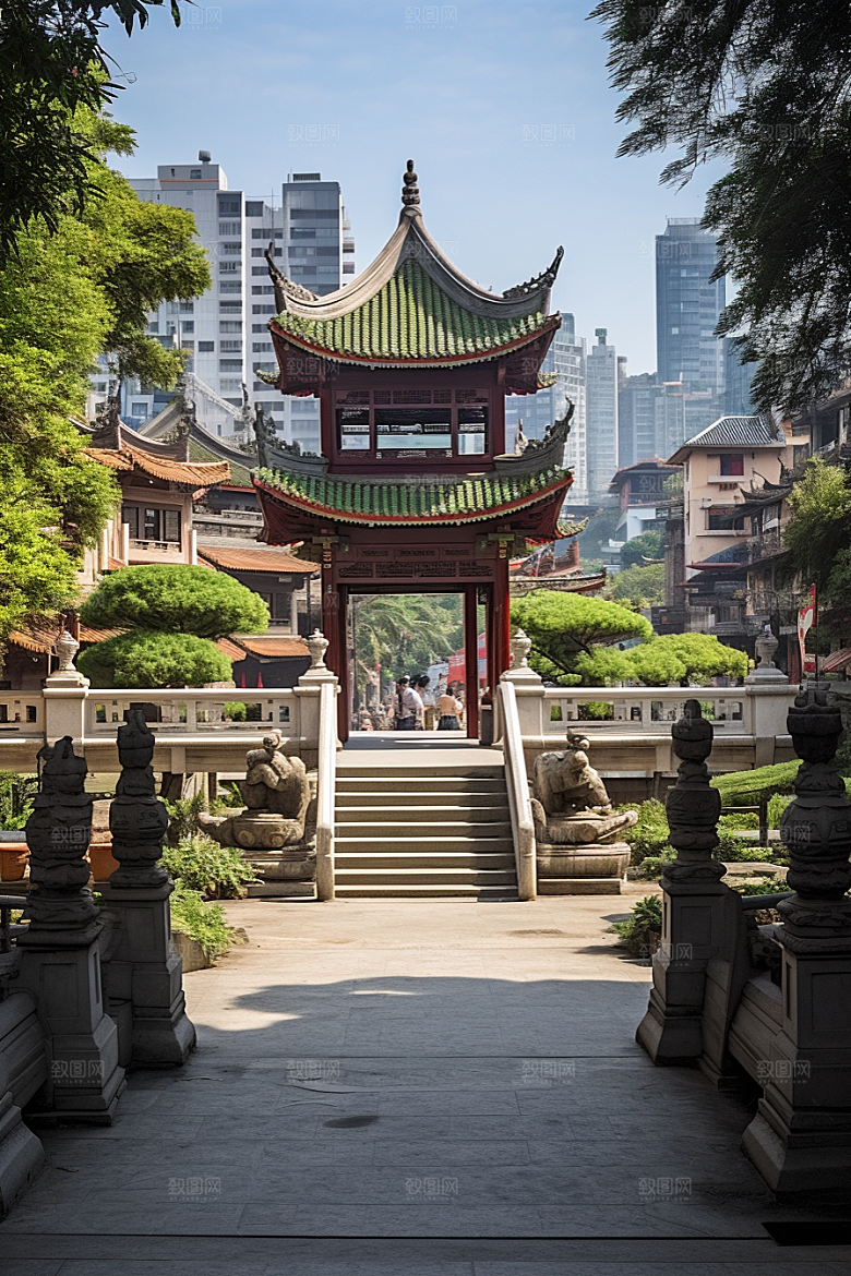 厦门旅游国内游闽南摄影图