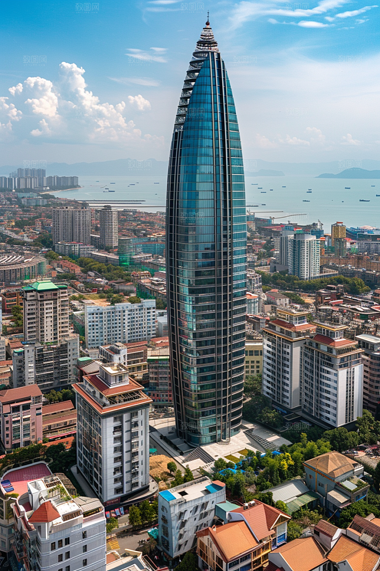 厦门旅游风光城市摄影图