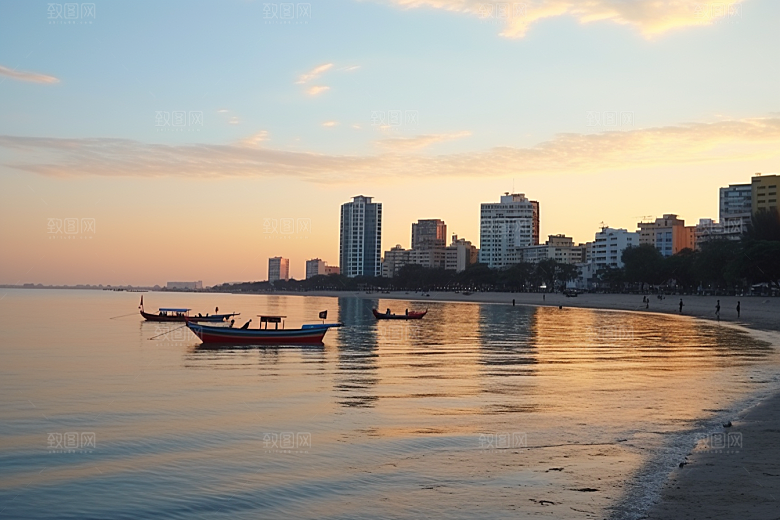 厦门旅游都市漫步自由行摄影图