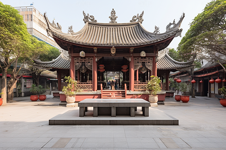 厦门旅游风光海边城市摄影图