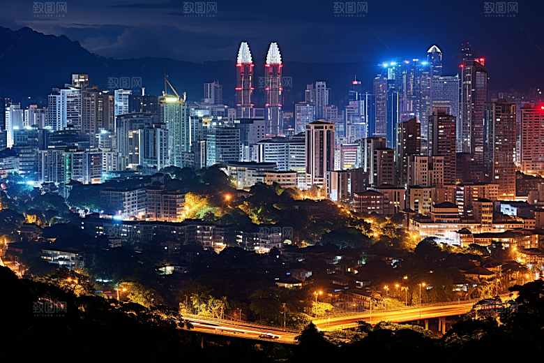 厦门旅游风光城市摄影图