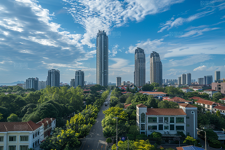 厦门旅游海边城市旅行摄影图