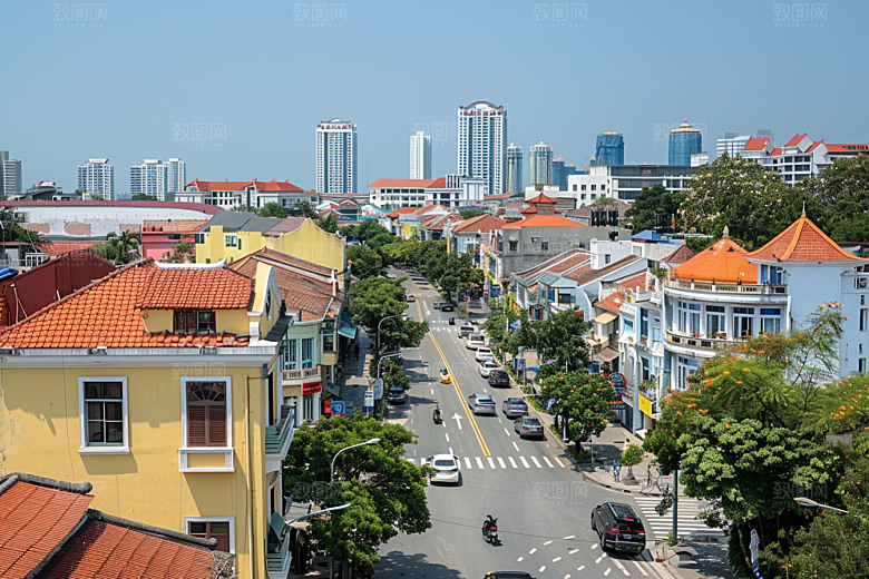 厦门旅游景色城市摄影图
