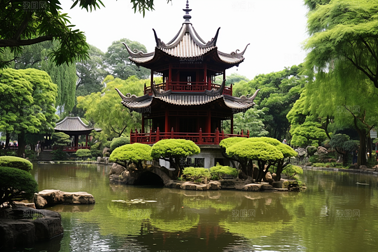 厦门旅游风光都市漫步摄影图