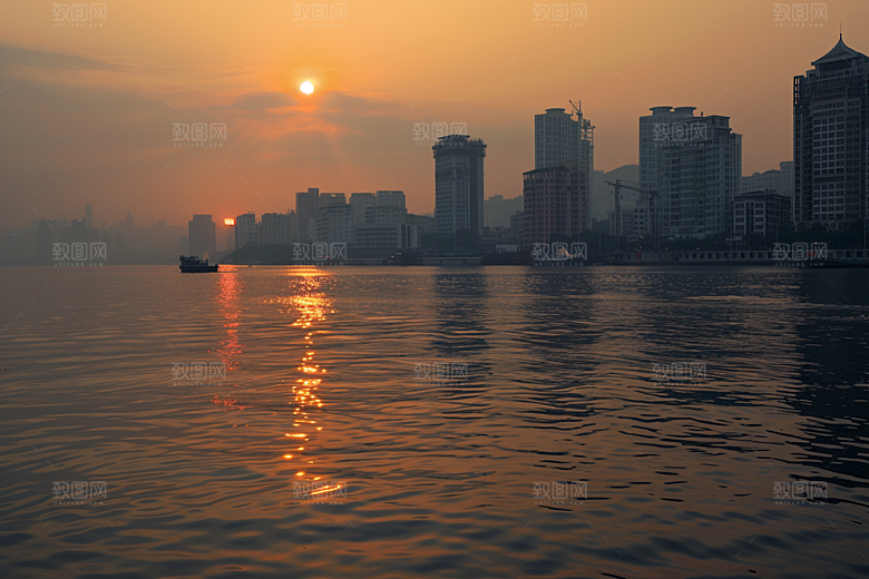 厦门旅游都市漫步地标摄影图