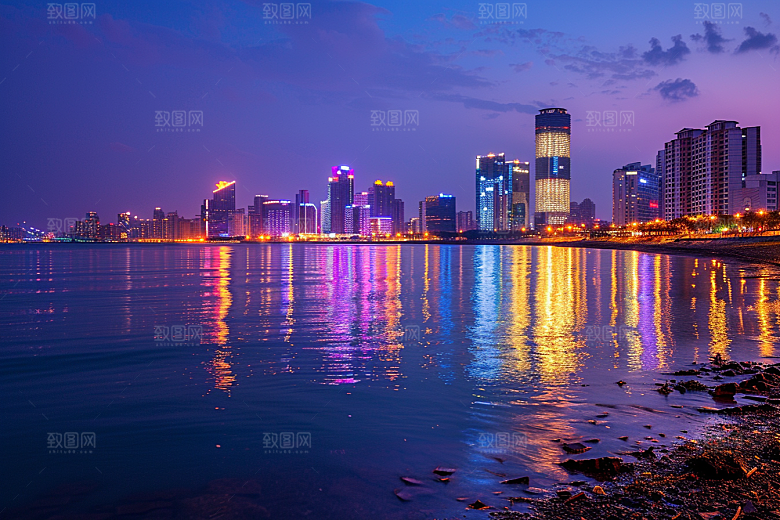 厦门旅游城市地标摄影图
