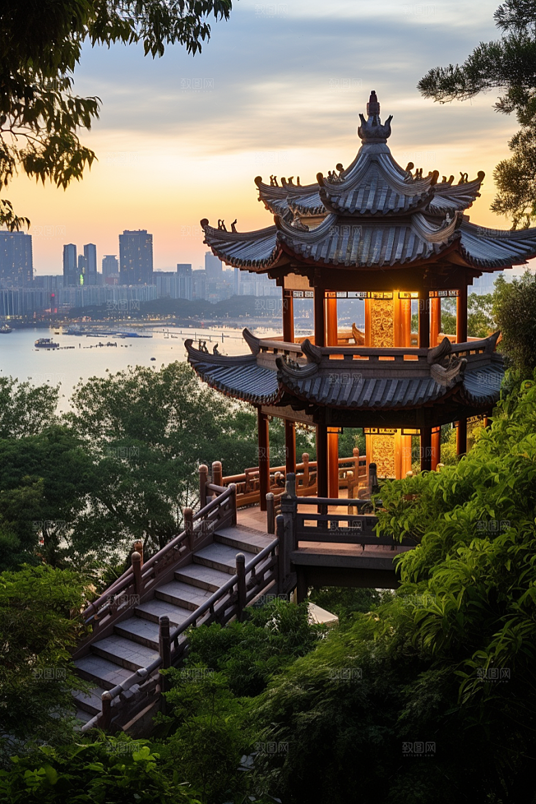 厦门旅游都市漫步城市摄影图
