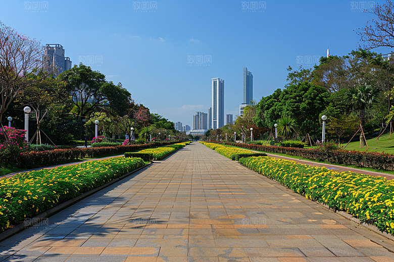 厦门旅游景色都市漫步摄影图