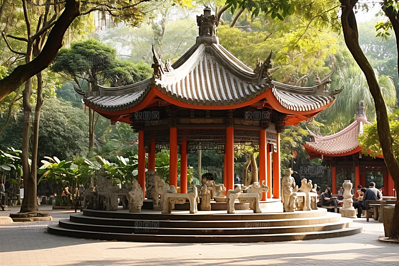 厦门旅游景色地标摄影图