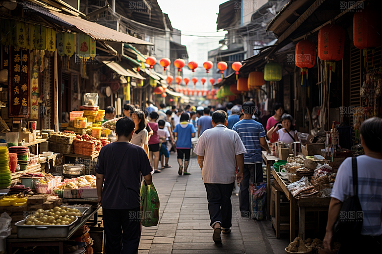 厦门旅游citywalk自由行摄影图