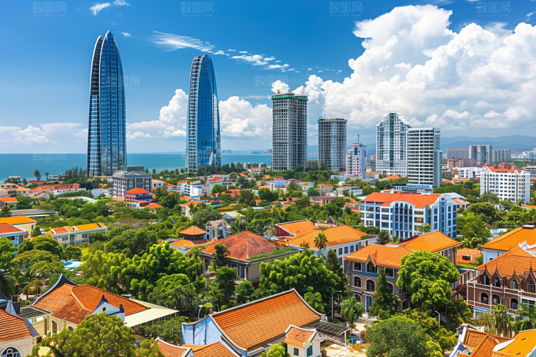 厦门旅游高清都市漫步摄影图