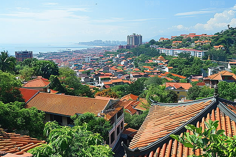 厦门旅游旅行景色摄影图