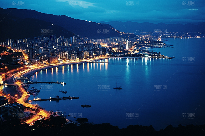 厦门旅游国内游都市漫步摄影图
