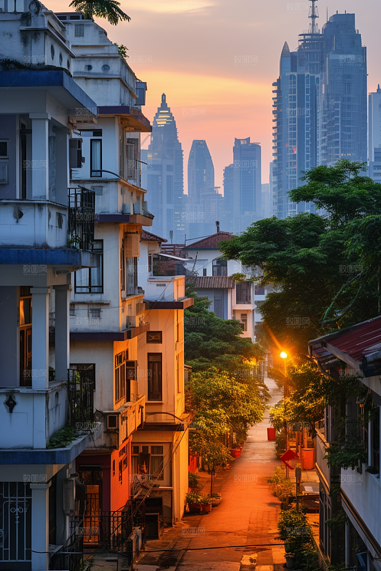 厦门旅游都市漫步海边城市摄影图