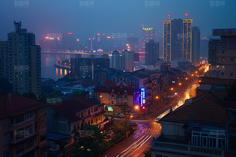厦门旅游海边城市闽南摄影图