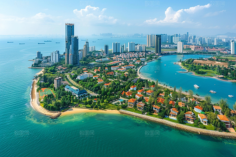 厦门旅游城市目的地摄影图