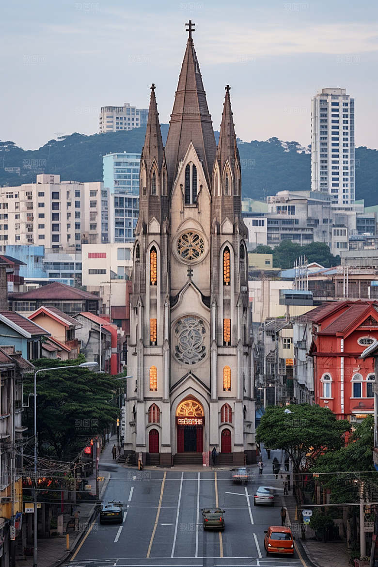 厦门旅游海边城市自由行摄影图