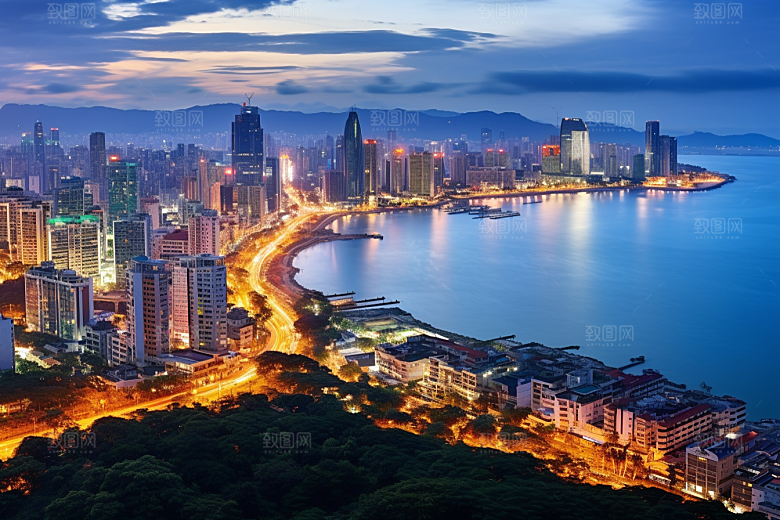 厦门旅游地标旅行摄影图