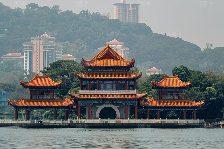 厦门旅游闽南景色摄影图