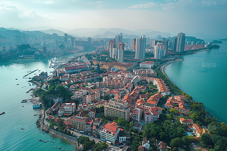 厦门旅游地标目的地摄影图