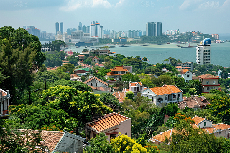 厦门旅游都市漫步目的地摄影图