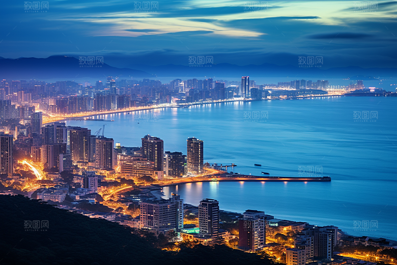 厦门旅游都市漫步城市摄影图