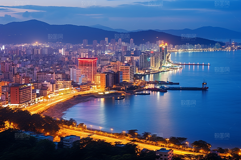 厦门旅游都市漫步城市摄影图