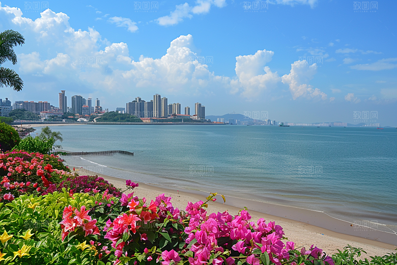 厦门旅游目的地地标摄影图