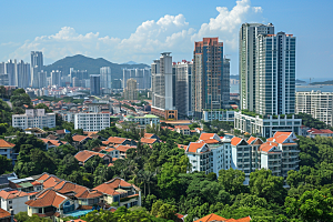 厦门旅游地标目的地摄影图