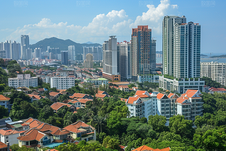 厦门旅游地标目的地摄影图