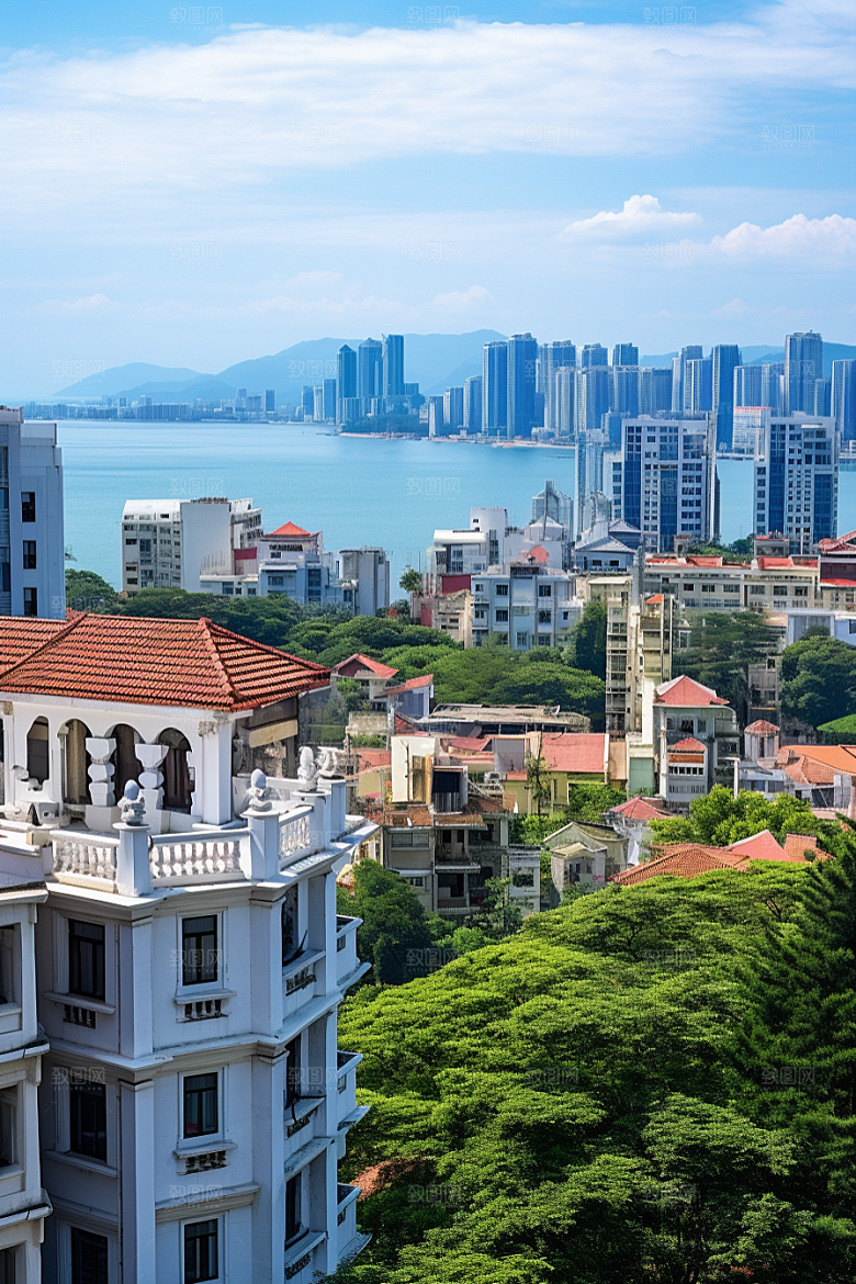 厦门旅游地标风光摄影图