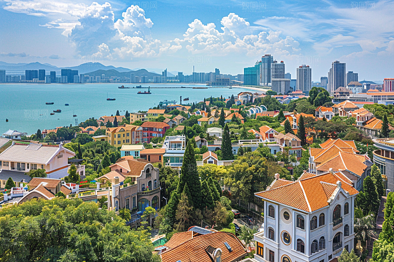 厦门旅游目的地城市摄影图