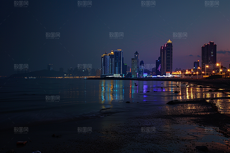 厦门旅游地标都市漫步摄影图